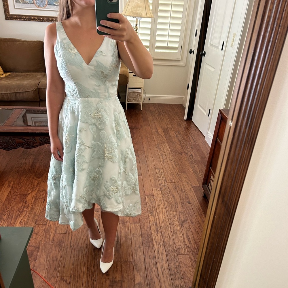Bariano high low dress